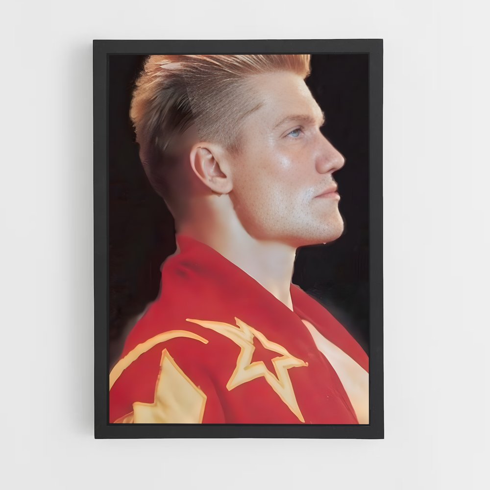 Poster Dolph de lundgren – affiche Kyokushin (vue 2)